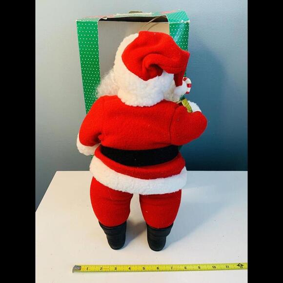 Holiday Creations 16” Stuffed Posable Santa Noel Vintage Christmas 1994 - Picture 8 of 12